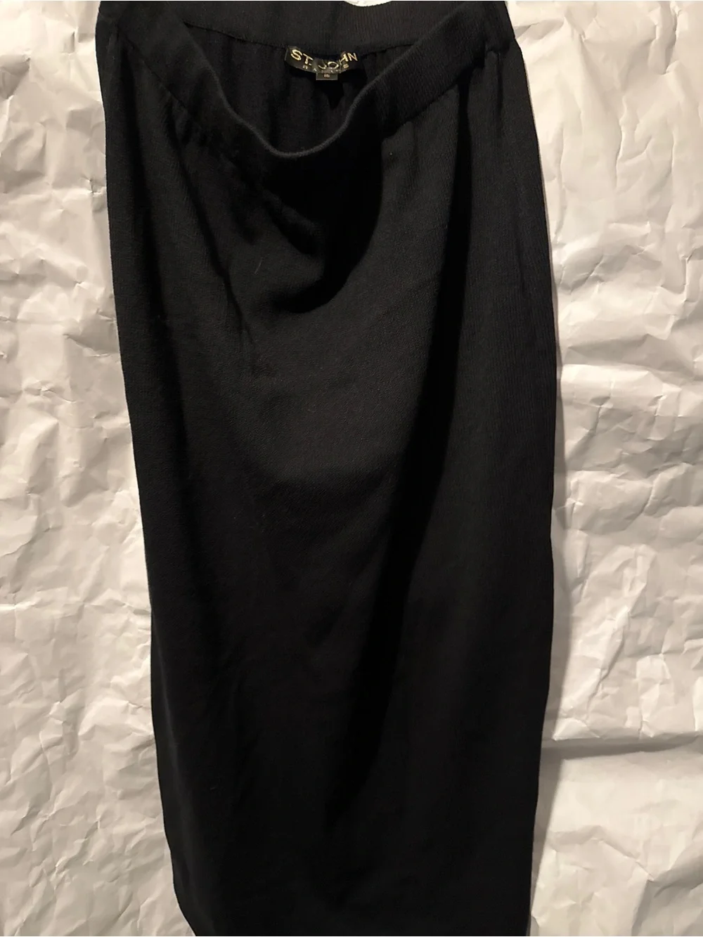 Women's Black Midi Skirt - Sleek Everyday Midi
